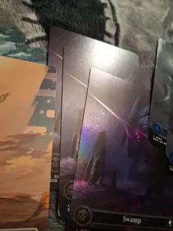 Magic The Gathering Edge of Eternities Foil Basic Land Full Art Lot of 4 - Image 3