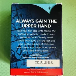 SDCC 2025 MAGIC: THE GATHERING MARVEL'S SPIDER-MAN 2099 WELCOME * BLUE * DECK - Image 2