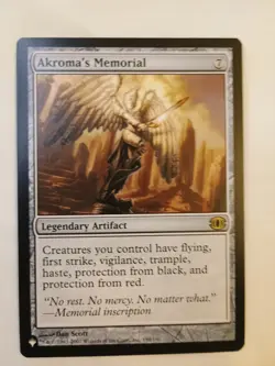 Akroma’s Memorial X1 Mtg Future Sight The List - Image 1