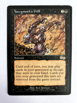 Magic the Gathering Yawgmoth's Will Urza's Saga MP - Image 1
