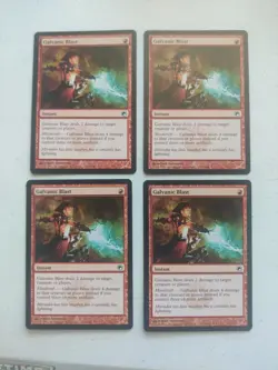 Galvanic Blast x 4 Scars of Mirrodin Regular MTG Playset - Image 1