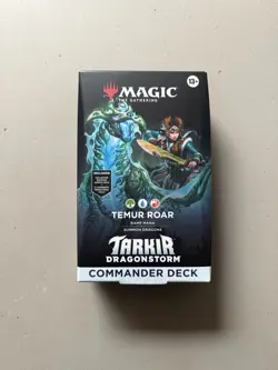 MTG: Temur Roar ⭐ Tarkir Dragonstorm ⭐ Sealed Commander Deck Magic The Gathering - Image 1