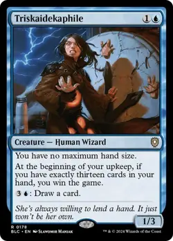 NM Triskaidekaphile, MTG, Bloomburrow Commander, Magic the Gathering, 178 - Image 1
