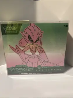 🔥 Pokemon TCG - Paradox Rift Pokemon Center Exclusive ETB - Sealed W/Case ⁉ - Image 1