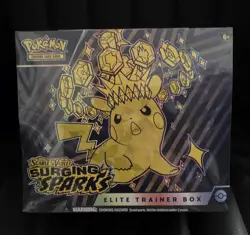 Pokemon Scarlet & Violet: Surging Sparks Elite Trainer Box ETB Sealed - Image 1