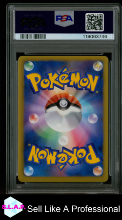 FA/VICTINI EX PLASMA GALE-1ST EDITION POKEMON JAP BLCK & WHITE 2012 071 PSA 9 - Image 2