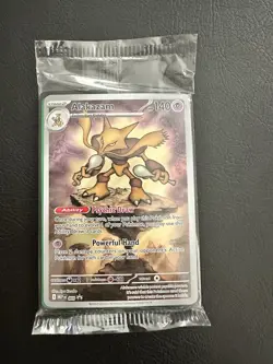 Alakazam 009 Black Star Promo Pokemon Tcg English Mint Condition Sealed Promo - Image 1