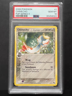 Chimecho Delta Species 1/17 PSA GEM MINT 10 Pokemon POP Series 4 Non Holo Rare - Image 1