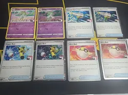 Pokemon TCG Lot (8) - Kirlia Super Rod - 4 Holo (Prize Pack Series Four (4)) - Image 1