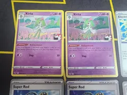 Pokemon TCG Lot (8) - Kirlia Super Rod - 4 Holo (Prize Pack Series Four (4)) - Image 2