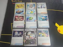 Pokemon TCG Lot (11) - Iono Sky Seal Stone - 3 Holo (Prize Pack Series Four (4)) - Image 1