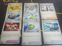 Pokemon TCG Lot (11) - Iono Sky Seal Stone - 3 Holo (Prize Pack Series Four (4)) - Image 5