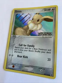 Eevee Reverse Holo Rare | EX Delta Species | #69 | Stamp | Chase | Pokemon TCG - Image 3
