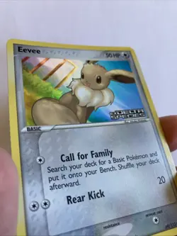 Eevee Reverse Holo Rare | EX Delta Species | #69 | Stamp | Chase | Pokemon TCG - Image 4