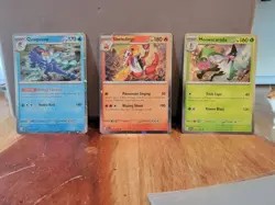 Pokemon Meowscarada Quaquaval Skeledirge Fall 2023 Tin Promo Cosmos Holo Foil NM - Image 1