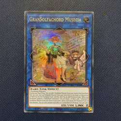 GranSolfachord Musecia DAMA-EN048 Ultra Rare Yu-Gi-Oh Card 1st Edition New - Image 1