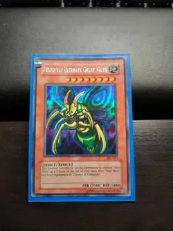 Yu-Gi-Oh! Perfectly Ultimate Great Moth TSC-001 Secret Rare NM - Image 1