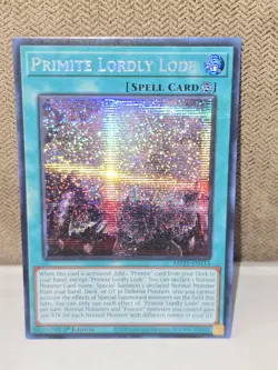 Yu-Gi-Oh! TCG Primite Lordly Lode MP25-EN114 Starlight Rare Near Mint - Image 1