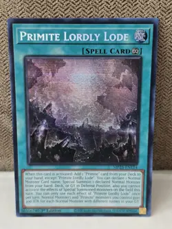 Yu-Gi-Oh! TCG Primite Lordly Lode MP25-EN114 Starlight Rare Near Mint - Image 2