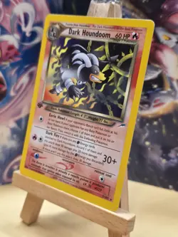 Pokemon Card - Dark Houndoom 1st Edition Neo Destiny 7/105 Holo Rare - Image 2