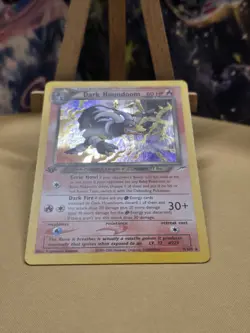 Pokemon Card - Dark Houndoom 1st Edition Neo Destiny 7/105 Holo Rare - Image 4