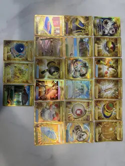 Pokemon TCG (Lot of 21) Gold Secret Cards All Are In NM Condition No Duplicates - Image 1