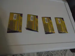 LOT OF 4 PACKS Pokemon Sun & Moon Unified Minds ALL ARE 3 card packs 2019 Sealed - Image 2