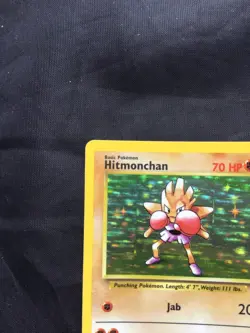 Pokemon Cards: Base Set Rare Holo: Hitmonchan 7/102 - Image 3