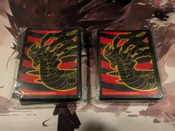 Pokemon TCG Giratina Lost Origins Card Sleeves Deck Protectors Sealed Pack x 2 - Image 1