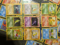 Pokemon Card Collection Vintage Cards Only Take A Look Wotc Only Lot 2 - Image 2