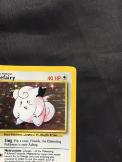 Pokemon Cards: Base Set Rare Holo: Clefairy 5/102 - Image 4