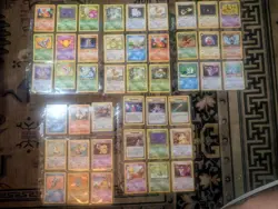 Pokemon Card Collection Vintage Cards Only Take A Look Some 1st Editions Wotc - Image 1