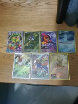 Pokemon 2025 Inferno X m2 Jap Lotto 7 Card Art Rare - Image 1