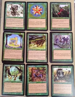 Magic the Gathering: VISIONS LOT (#2) 248 CARDS. ALL COMMONS. 1996. VG-NM. MTG - Image 3