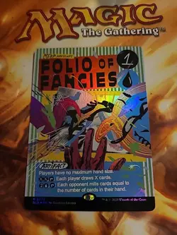 Folio of Fancies Foil - Secret Lair - MTG - Magic the Gathering - NM - Image 1