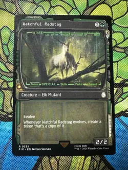 Watchful Radstag (Showcase) Universes Beyond: Fallout Regular - Image 1