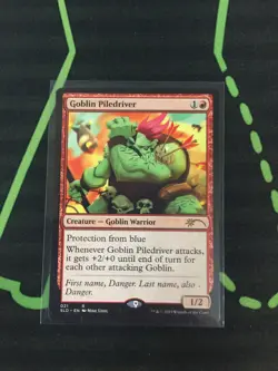 MTG Magic The Gathering Goblin Piledriver Secret Lair Commander - Image 1