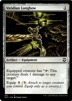 Viridian Longbow C Commander: Adventures in the Forgotten Realms 221 NM - Image 1