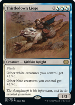 Thistledown Liege - Double Masters 2022 #285/331 MTG Magic The Gathering - Image 1