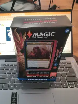 Magic Legends Battle for Baldur's Gate - Draconic Dissent Commander Deck MTG New - Image 2