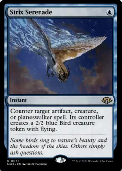 MTG Strix Serenade Normal NM Modern Horizons 3 Magic 71 - Image 1