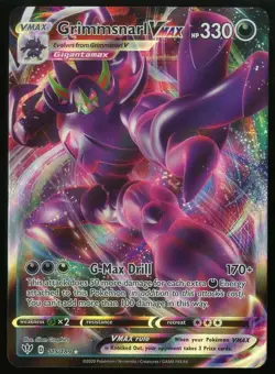 Grimmsnarl Vmax 115/189 Full Art Ultra - 2020 Pokemon Darkness Ablaze NM - Image 1