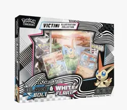 Pokemon TCG Black Bolt & White Flare Unova Victini Illustration Collection Box - Image 1