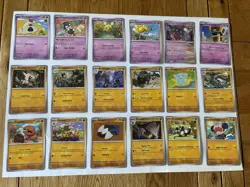 Pokemon TCG Surging Sparks complete base set All Common/Uncommon/Holo rare - Image 4