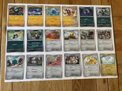 Pokemon TCG Surging Sparks complete base set All Common/Uncommon/Holo rare - Image 5