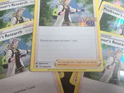 Pokemon TCG Lot (10) - Professor's Research SWSH178 Stamped Promo Holo NM - Image 4