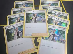 Pokemon TCG Lot (10) - Professor's Research SWSH178 Stamped Promo Holo NM - Image 5