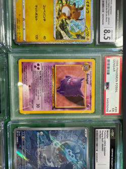 Lot of 10 Graded Pokemon CGC PSA 1999 VINTAGE, GENGAR LOT #144 - Image 3