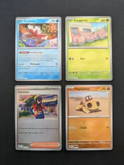 Pokemon Prismatic Evolutions Reverse Holo Masterball and Pokeball Lot - Mint - Image 1
