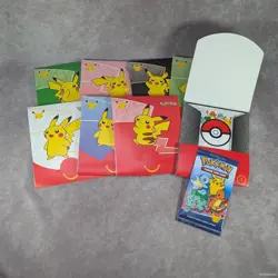 Lot of 8 Pokemon McDonald’s Happy Meal 25th Anniversary 2021 Promo Packs - Image 1